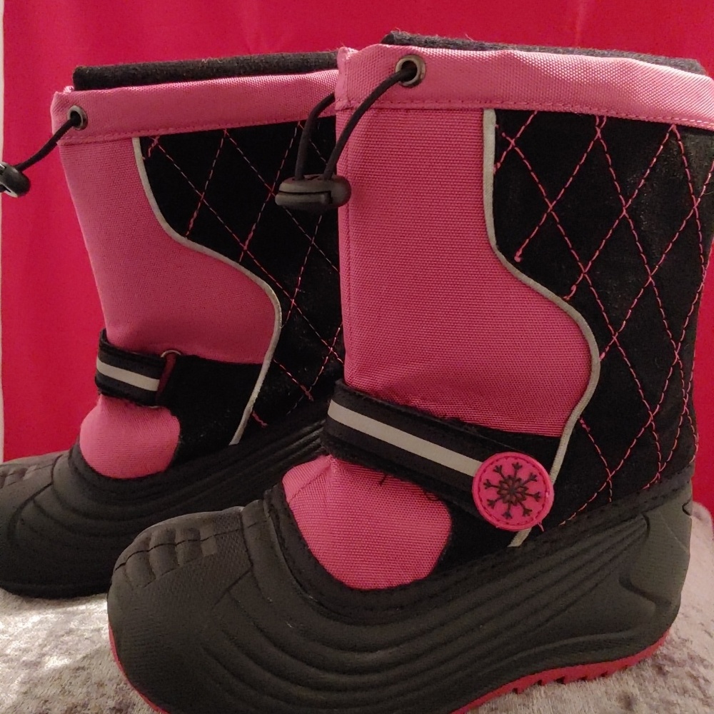 Totes Little Girls Rain/snow Boots as 1M